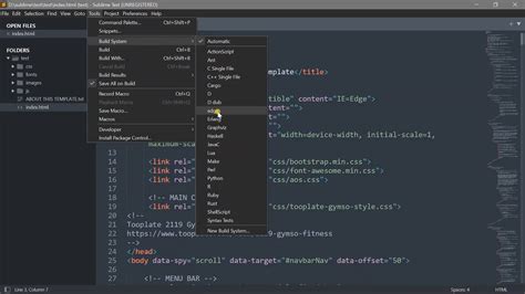 Sublime Text - Data Directory. Throughout this tutorial, we will be focusing on using the subversion control system, Git and bit bucket in combination with Sublime Text editor. As with any other Text editor, working on a specific repository is the key aspect of Sublime Text. It is shown in detail in the steps given below − 